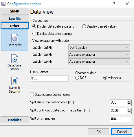 SNMP Data Logger | Screenshots